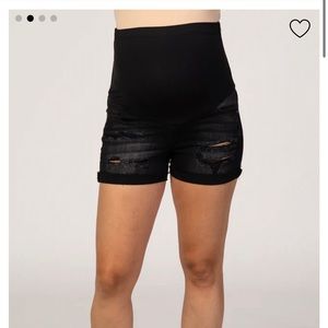 Maternity Shorts - PinkBlush - L